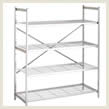 4 shelf wire racking