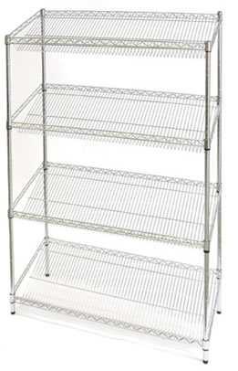 Stainless Steel Wire Shelving, Stainless Steel Shelves Commercial